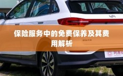 保险服务中的免费保养费用解析与指南