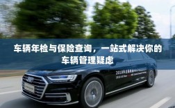 车辆年检与保险查询，一站式解决车辆管理所有疑虑