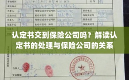 认定书处理流程详解，保险公司与认定书的关联及其处理方式