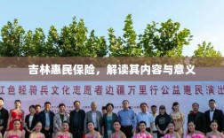 吉林惠民保险，内容解读与意义探究