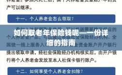 老年保险金的领取指南，步骤与注意事项详解