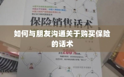 如何与朋友沟通购买保险的技巧与话术