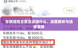 深度解析，车辆保险应该保什么及选择策略