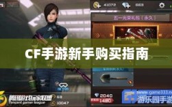 CF手游新手购买指南，入门必备武器与角色推荐
