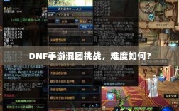 DNF手游混团挑战，难度如何？