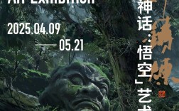 黑神话，悟空艺术展盛大开幕，展示游戏角色、原画及道具等实物展品