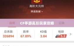 CF手游高阶玩家深度解析攻略