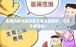 生育保险与医保关系深度解析，是否属于医保范畴？