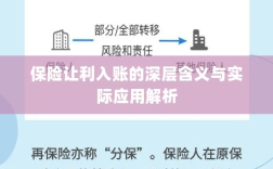 保险让利入账深度解读，含义、应用与实效解析