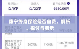 康宁终身保险的自费问题解析及其启示