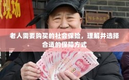 老人社会保险购买指南，理解并选择适合的保障方式