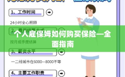 个人雇保姆保险购买指南，全面解析购买保姆保险的步骤与注意事项