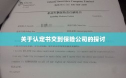 认定书交到保险公司的处理流程探讨