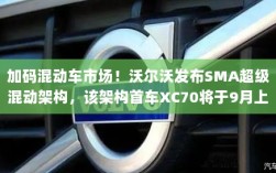 沃尔沃发布SMA超级混动架构，首款车型XC70九月上市，混动车市场竞争升级！
