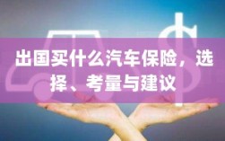 出国购车保险指南，选择、考量与推荐方案