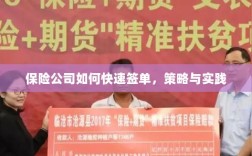 保险公司快速签单策略与实践指南