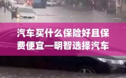 明智选择汽车保险，如何购买保障全面且保费实惠的保险方案