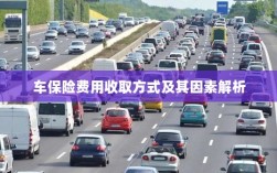 车保险费用收取方式及其影响因素解析