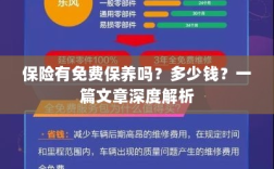 保险免费保养揭秘，费用及深度解析