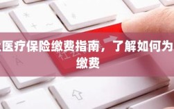 失业医疗保险缴费详解，如何为自己缴费的指南