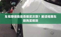 解读短期车险购买规则，次数限制与条件解析