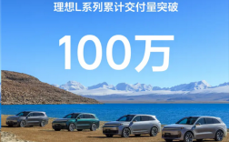 理想L系列累计交付突破百万大关，用时逾两年半，成就百万里程碑