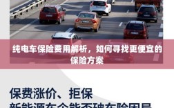 纯电车保险费用解析，如何获取更经济的保险方案？
