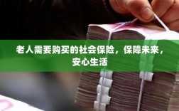 老人社会保险，保障未来，安心生活