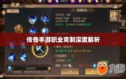 传奇手游职业克制深度解析