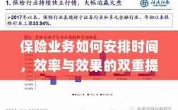 保险业务效率与效果双重提升的时间安排策略探讨