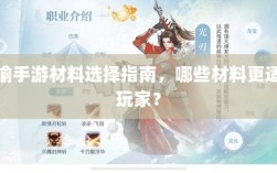 天谕手游材料选择指南，哪些材料更适合玩家？