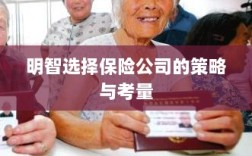 明智选择保险公司的策略与考量指南