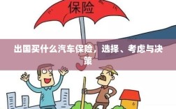出国购车保险指南，选择、考虑与决策要素