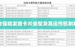 养老保险发放卡片类型与运作机制深度解析