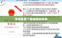 法学视角下的保险本质探究