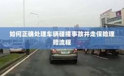 车辆碰撞事故处理指南，保险理赔流程详解