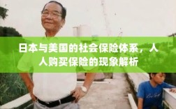 日本与美国社会保险体系及全民保险购买现象解析