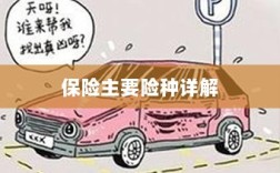 保险主要险种详解概览