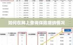 网上查询保险缴纳情况攻略