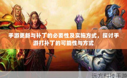 手游更新与补丁的必要性及实施方式，探讨手游打补丁的可能性与方式