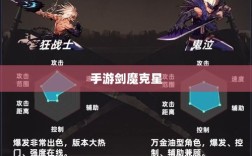 手游剑魔克星职业深度解析