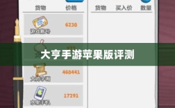 大亨手游苹果版评测，值得推荐与否？
