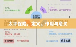 太平保险，定义、功能及其重要性
