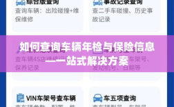 一站式查询车辆年检与保险信息指南