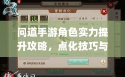 问道手游角色实力提升攻略，点化技巧与正确加点方法