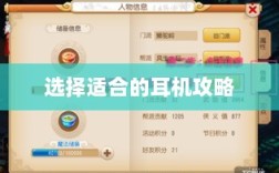 手游玩家的最佳伴侣，选择适合的耳机攻略