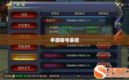 手游缺乏称号系统，探究原因及影响