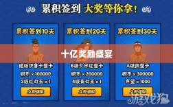 火影手游十亿奖励盛宴开启，豪华奖励等你来赢！