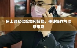 网上购买保险续保攻略，便捷操作及注意事项