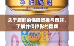 脑部保险选择与策略，健康保障全攻略